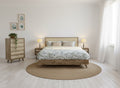 Coast Acacia & Rattan Timber Bed Suite