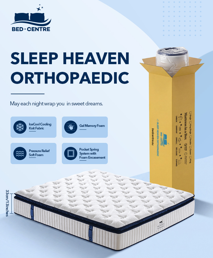 Sleep Heaven Orthopedic Plush Mattress (Boxed mattress)