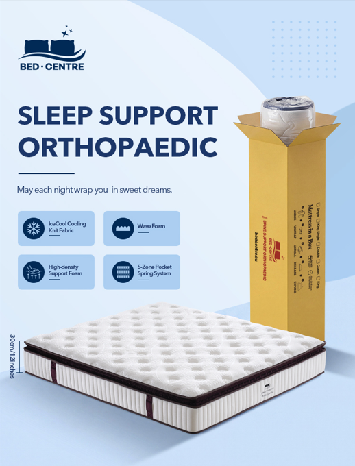Sleep Support Orthopaedic Firm Mattress (Boxed mattress)