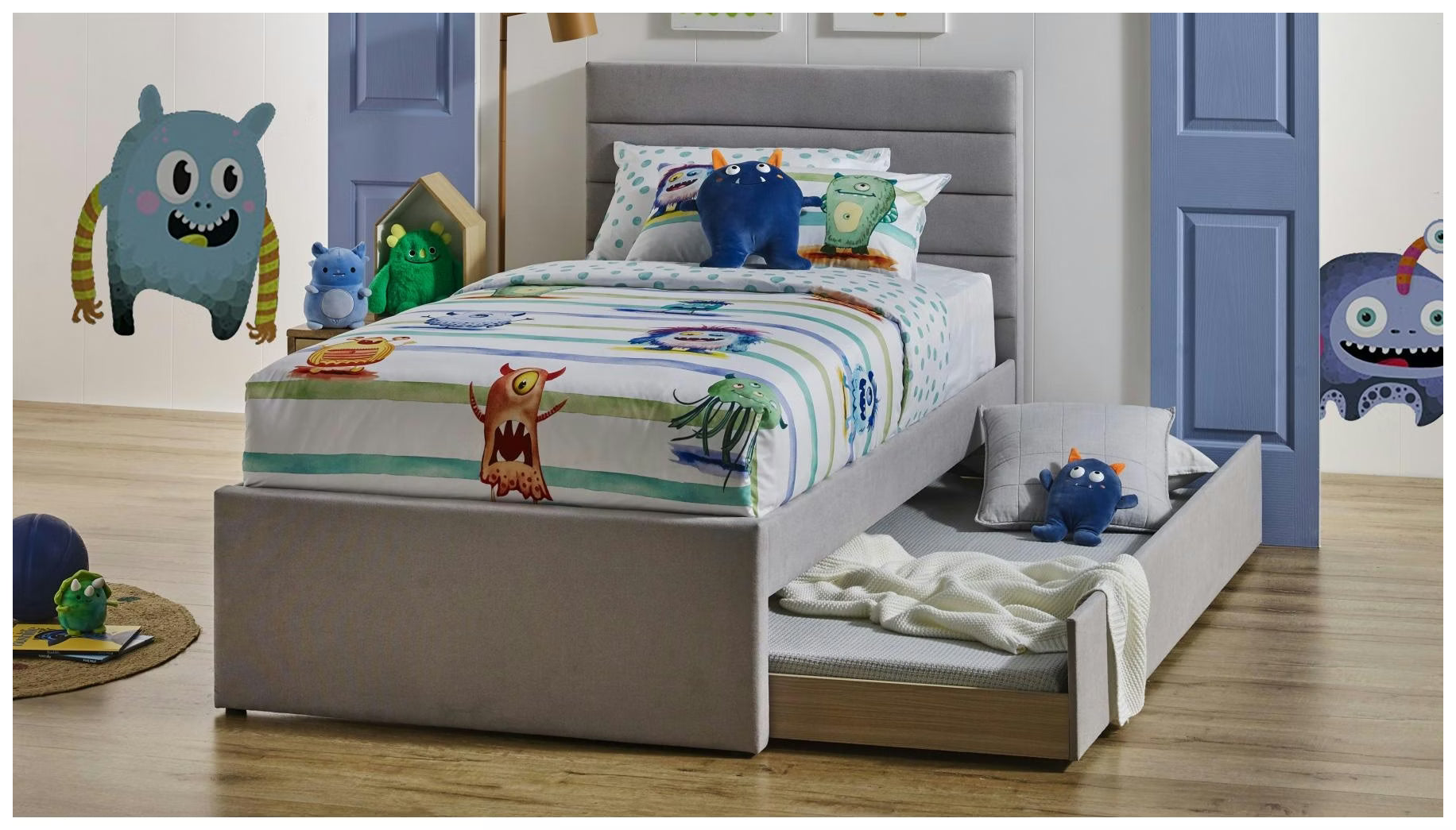 Potter Trundle Bed - Single