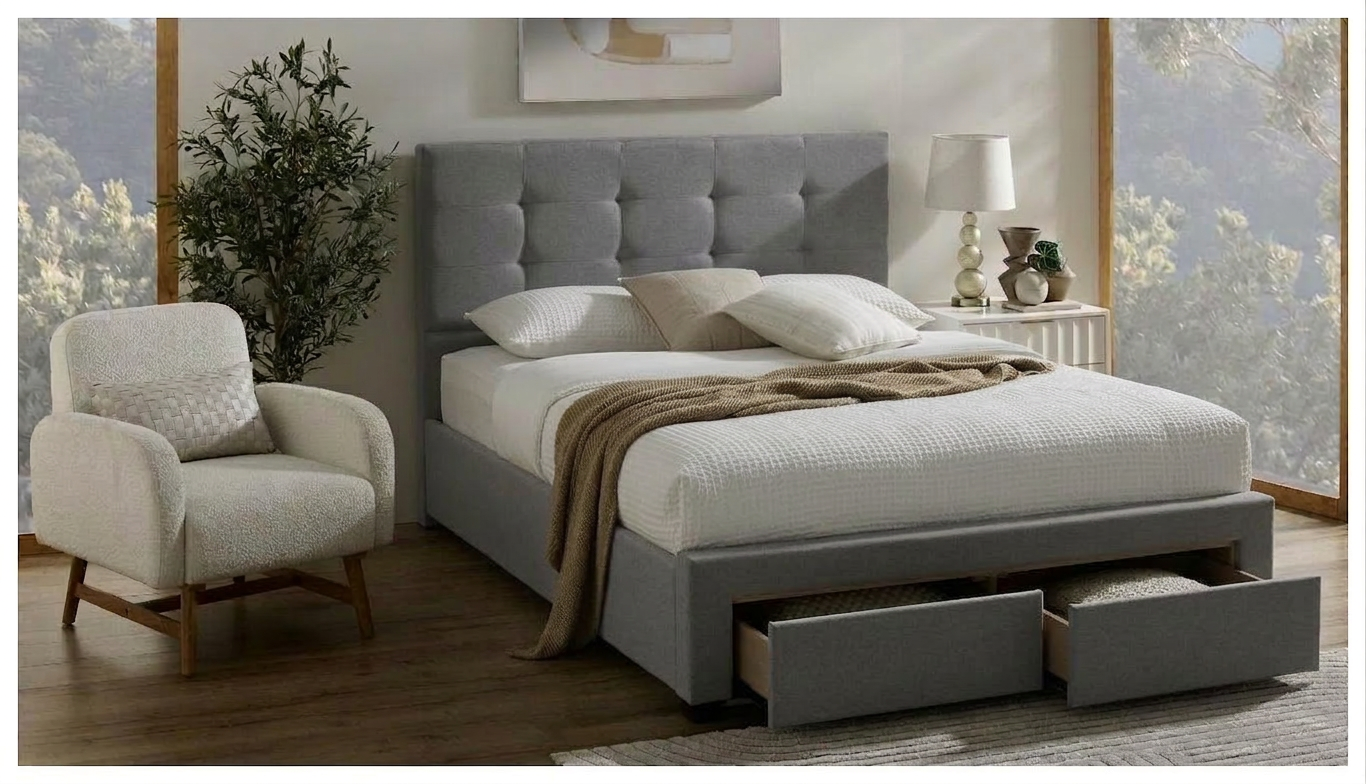 Oakley 2-Drawer Bed - Double