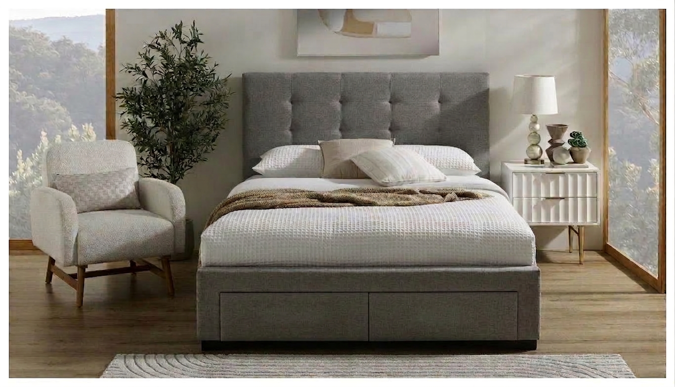 Oakley 2-Drawer Bed - Double